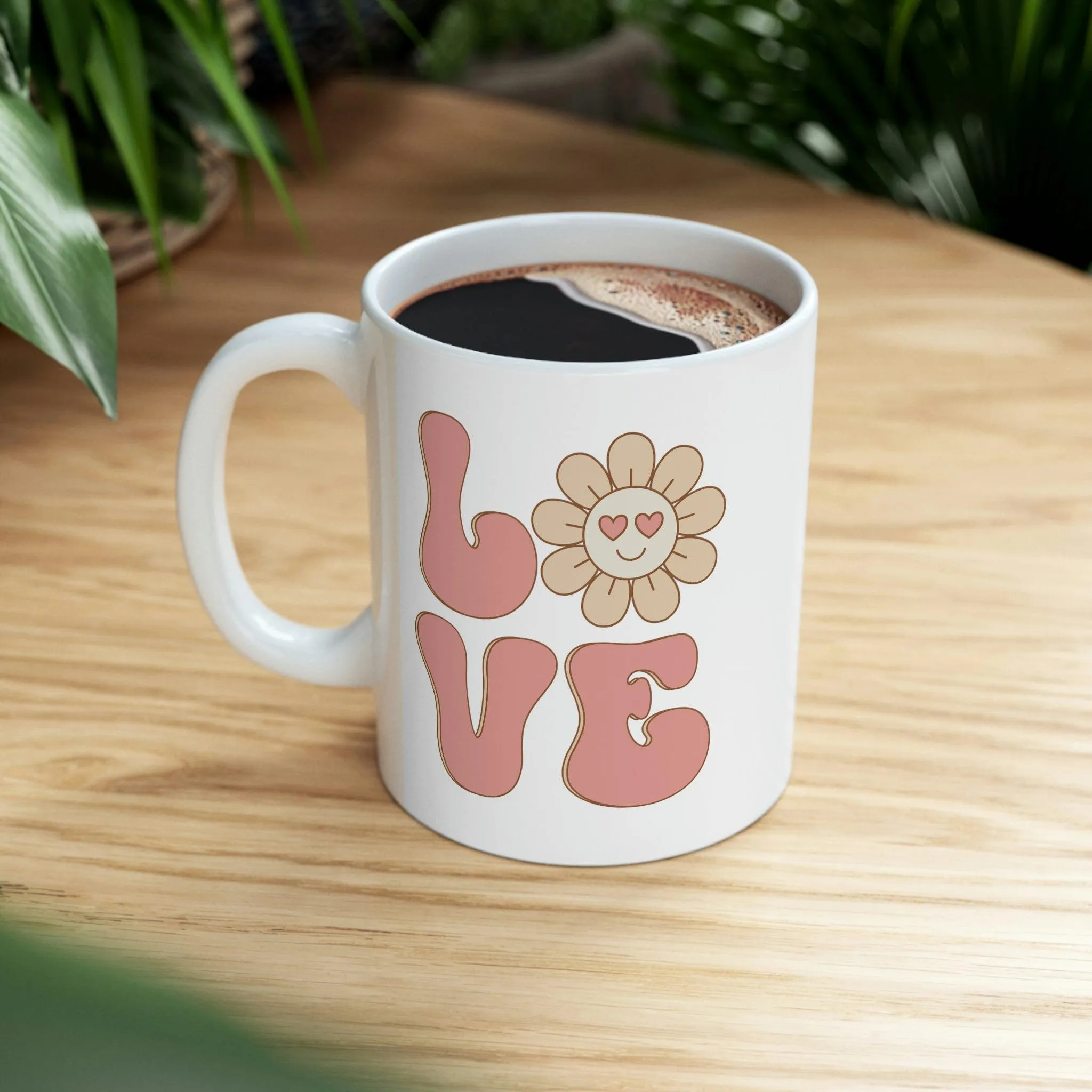 Love Retro Mug