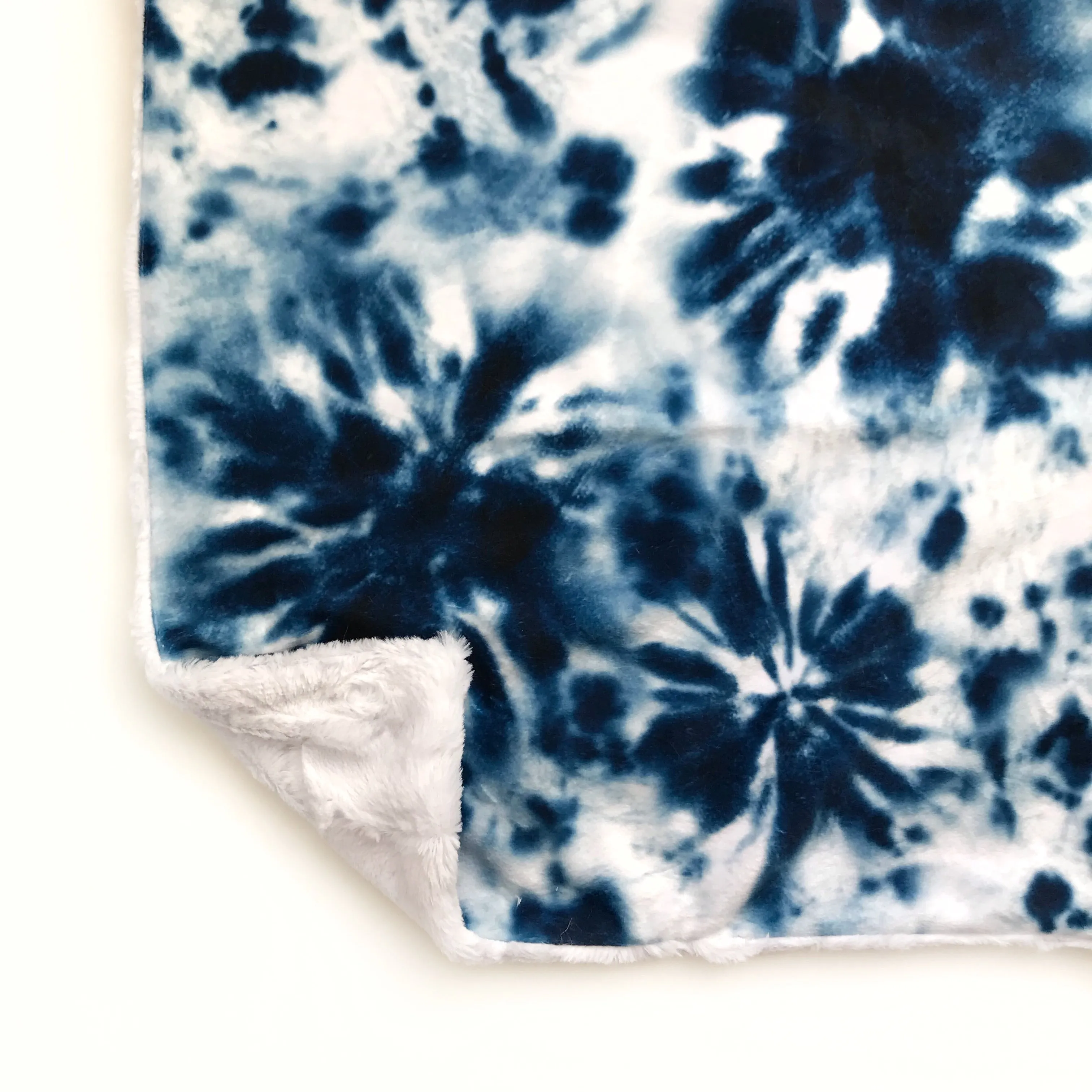 Lovey Blanket - Blue Tie Dye