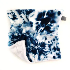 Lovey Blanket - Blue Tie Dye