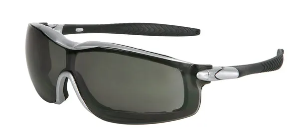 MCR Safety RT1 Silver Frame, Gray AF Lens