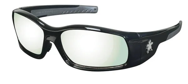 MCR Safety Swagger SR1 Black Frm, I/O Clr Mir UV-AF