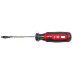 Milwaukee 1/4 in. Slotted Made in USA Screwdriver 1 pk