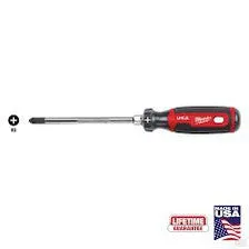 Milwaukee #3 Phillips 6" Cushion Grip Screwdriver MT203