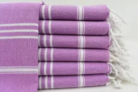 MONACO PURPLE TURKISH TOWEL