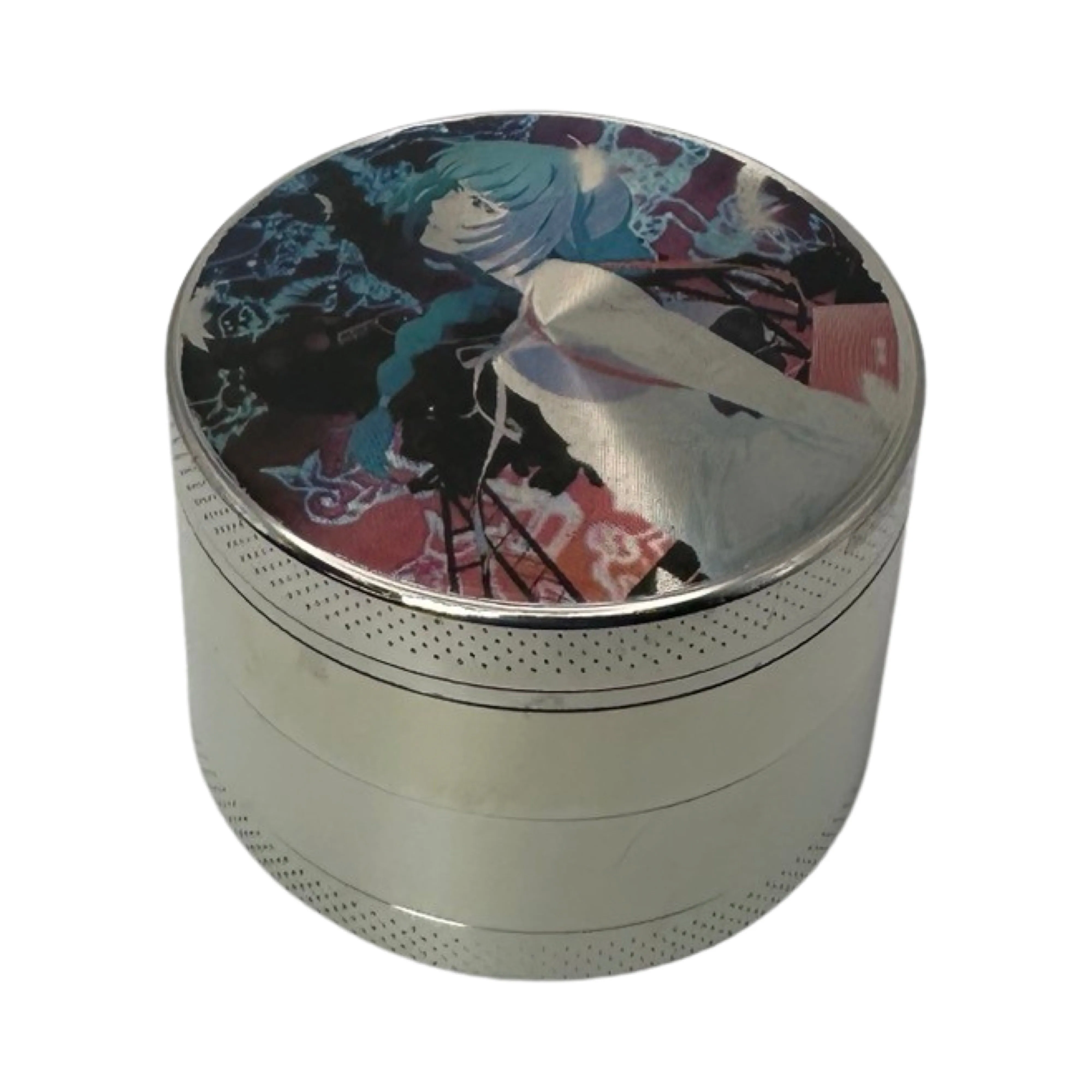 Monogatari Anime Spice Grinder, Stash Jar, Rolling Tray Set