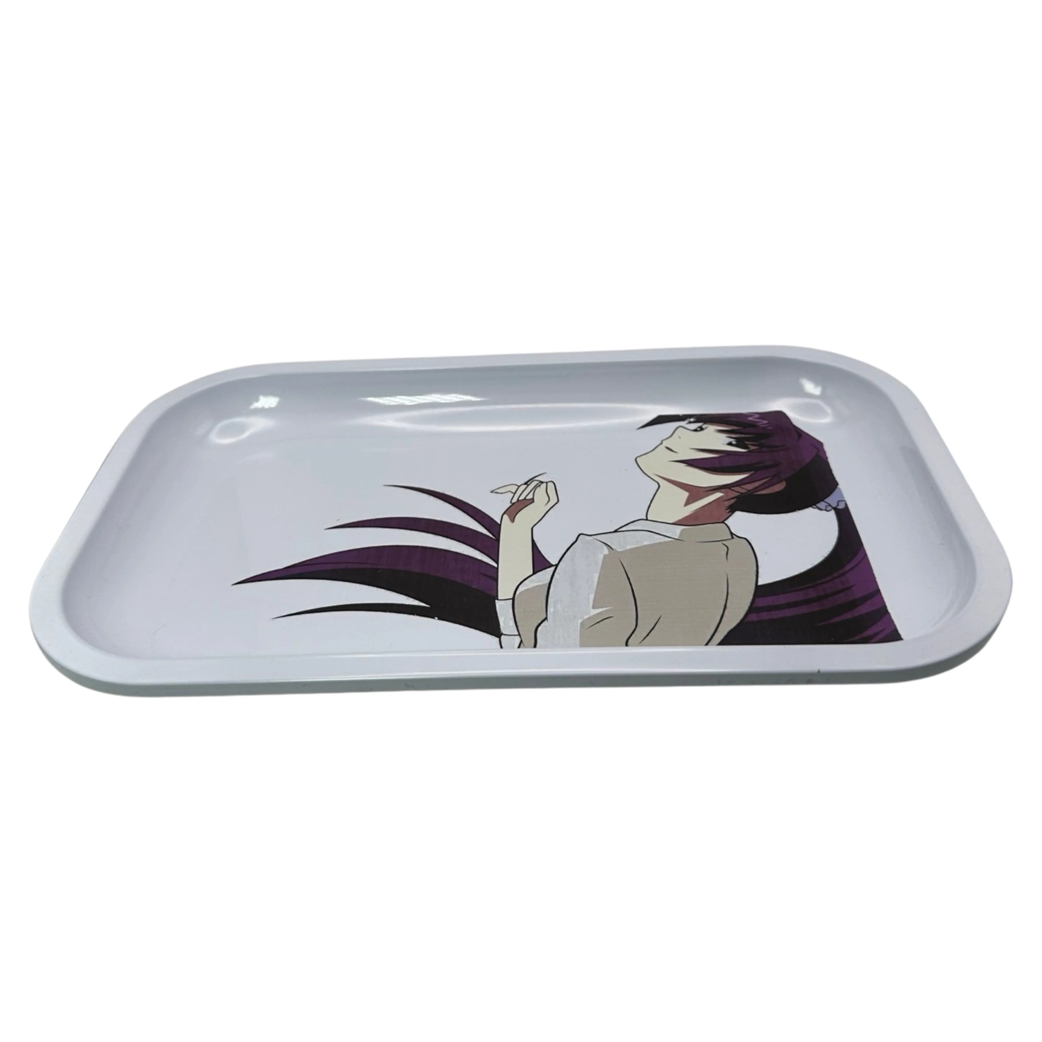 Monogatari Anime Spice Grinder, Stash Jar, Rolling Tray Set