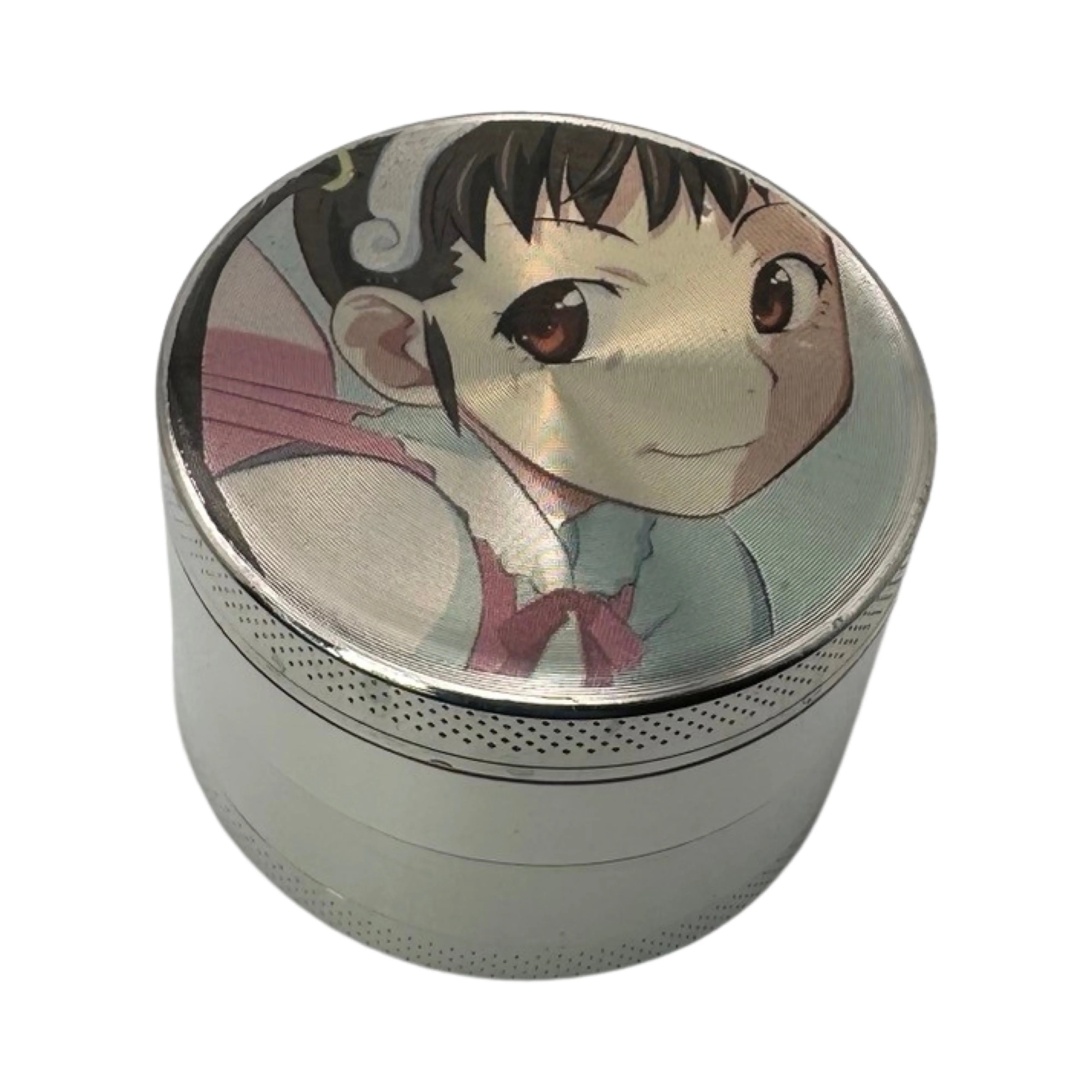 Monogatari Anime Spice Grinder, Stash Jar, Rolling Tray Set