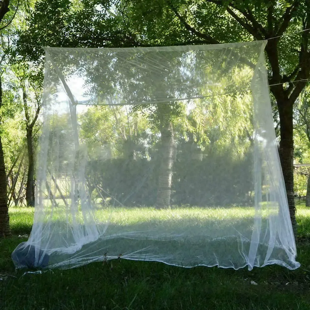 MOONBIFFY Outdoor Camping Mosquito Net Tent | Large Travel & Home Insect-Repellent Hanging Net