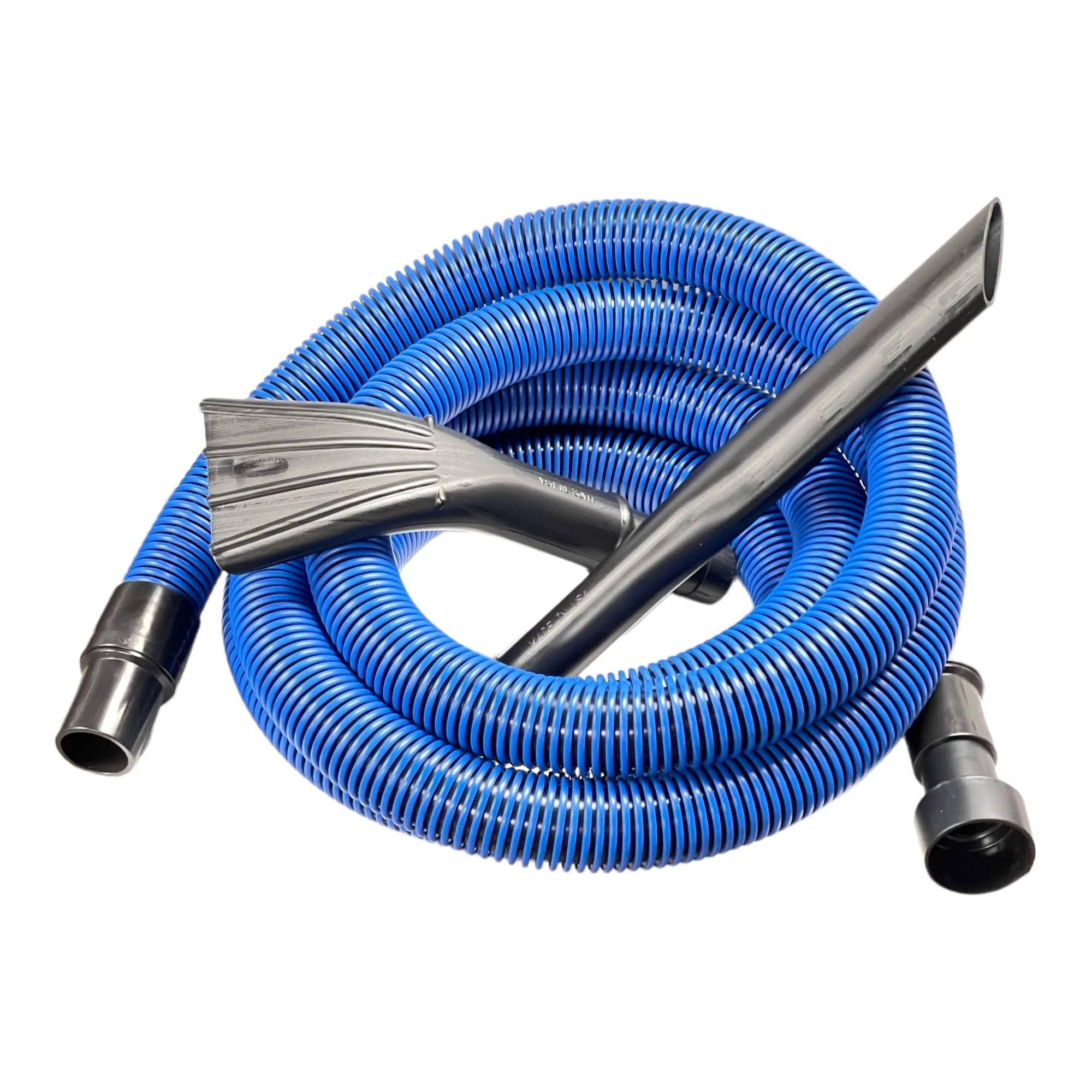 Mr. Nozzle™ 15 Ft. Blue Vac Tool Kit Vacuum Hose Crevice Claw 1-1/2" Wet/Dry M100PRO