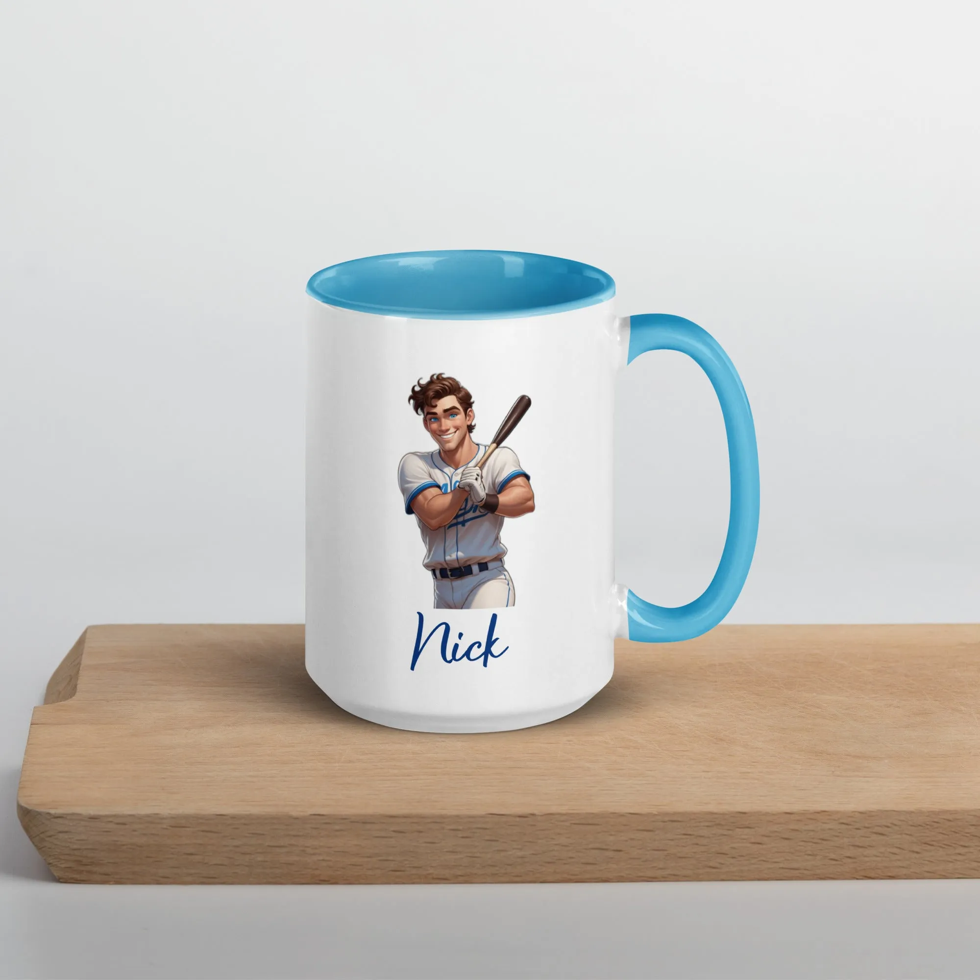 Mug with Color Inside: The Nick