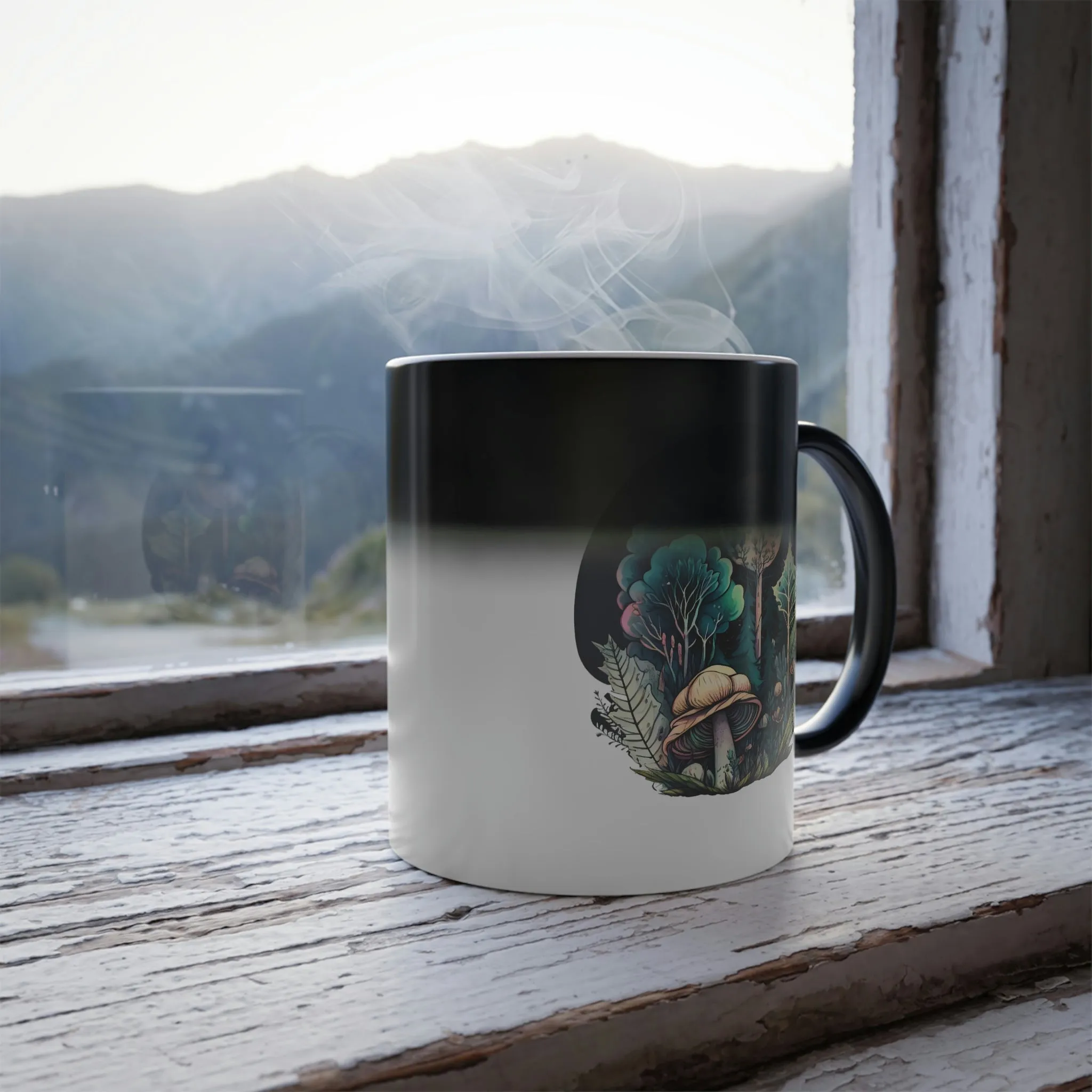 Mushroom dreams #8 11oz Color Morphing Mug