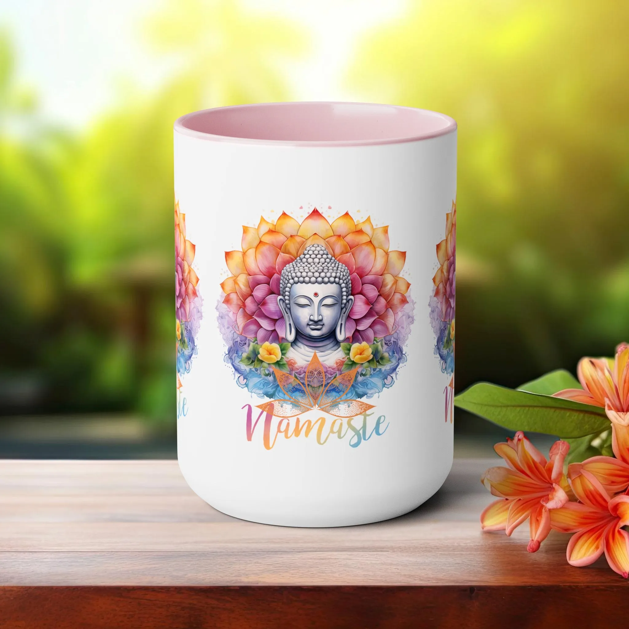 Namaste Yoga Coffee Mug, Cute Yoga Coffee Mug, Yoga lovers Coffee Mug, Yoga Instructor Gift, Gift For Yoga lover, Gift For Yogi.