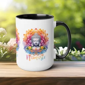 Namaste Yoga Coffee Mug, Cute Yoga Coffee Mug, Yoga lovers Coffee Mug, Yoga Instructor Gift, Gift For Yoga lover, Gift For Yogi.