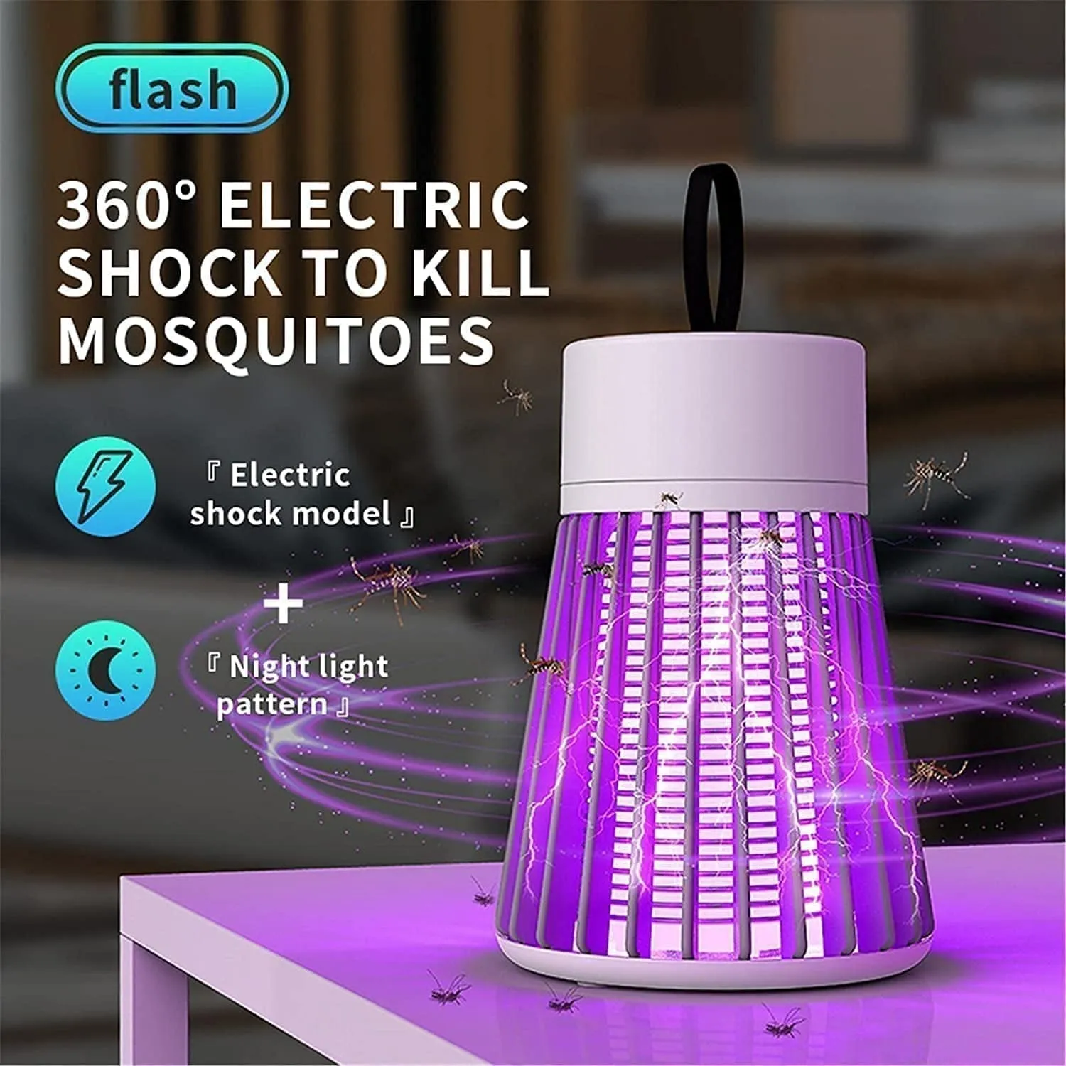 NatureGuard: Eco-Friendly Mosquito Control Lamp (Safe for Families)