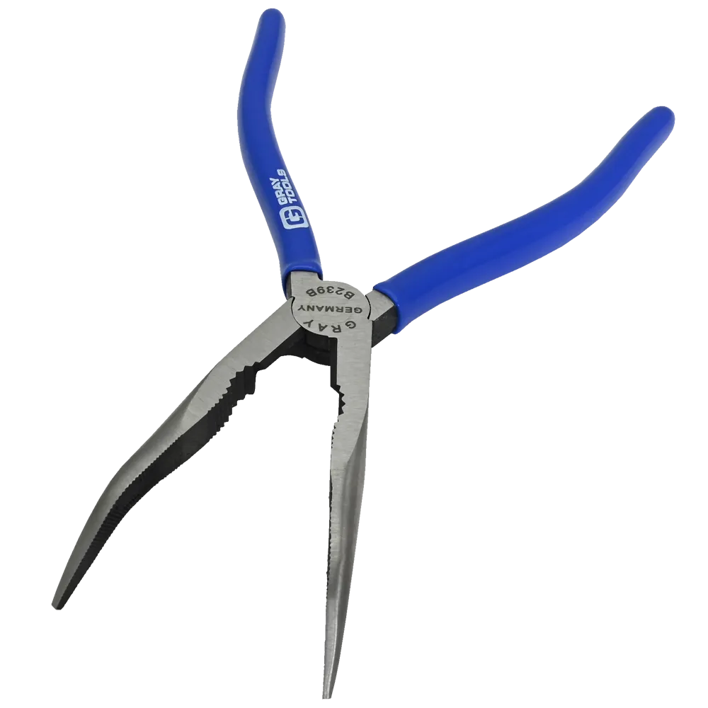 Needle Nose 45° Curved with Cutter Pliers