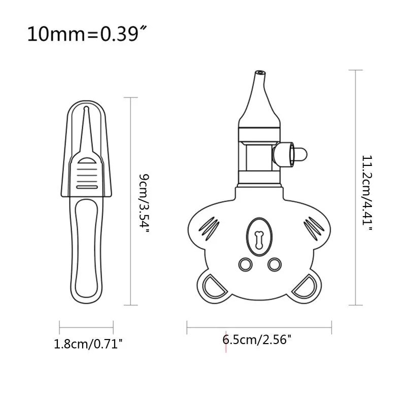 Newborn Baby Easy Breathe Nose Vacuum Cleaner