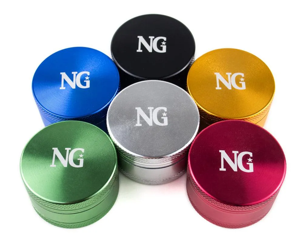 Nice Glass | 3 Piece Grinder - Black