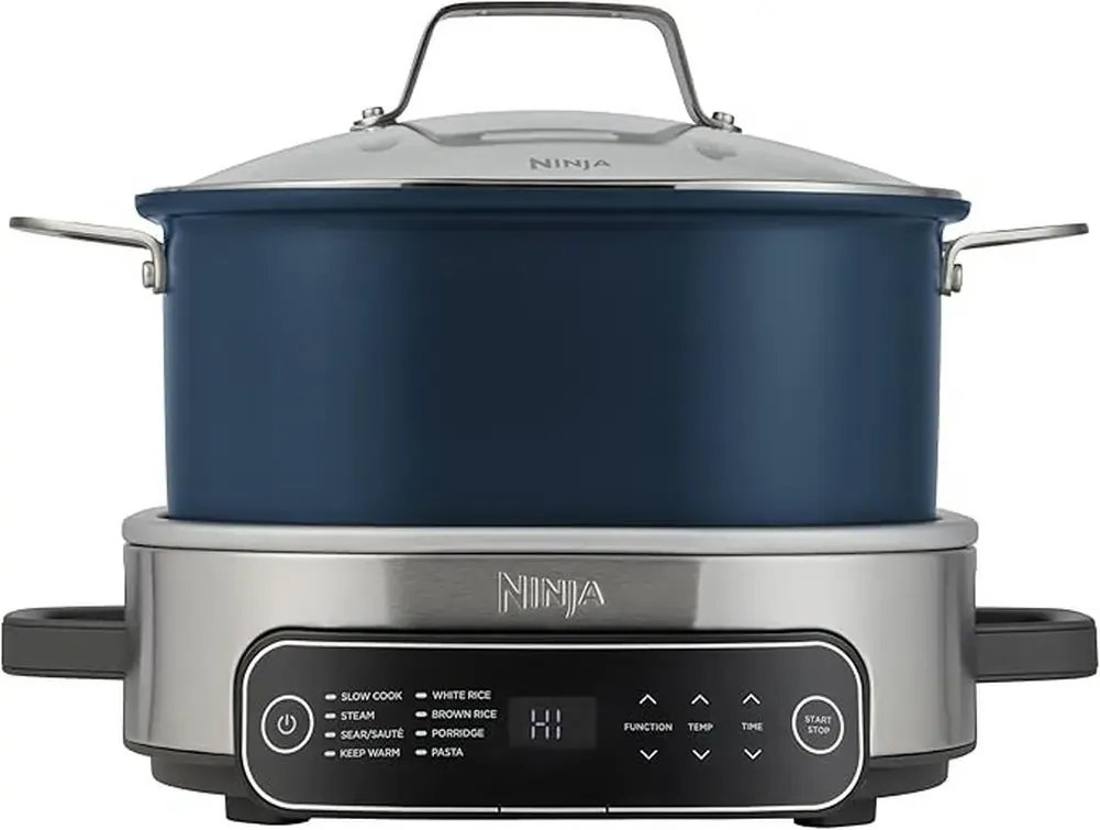 Ninja Foodi PossibleCooker MC1101UK 6 Litre 8-in-1 Slow Cooker/Multi-cooker, Midnight Blue