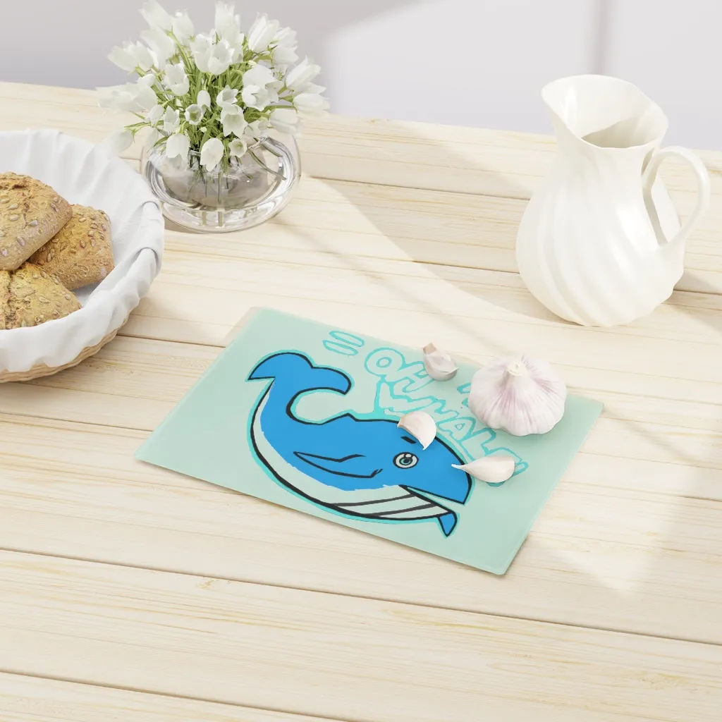 Oh Whale Cutting Board