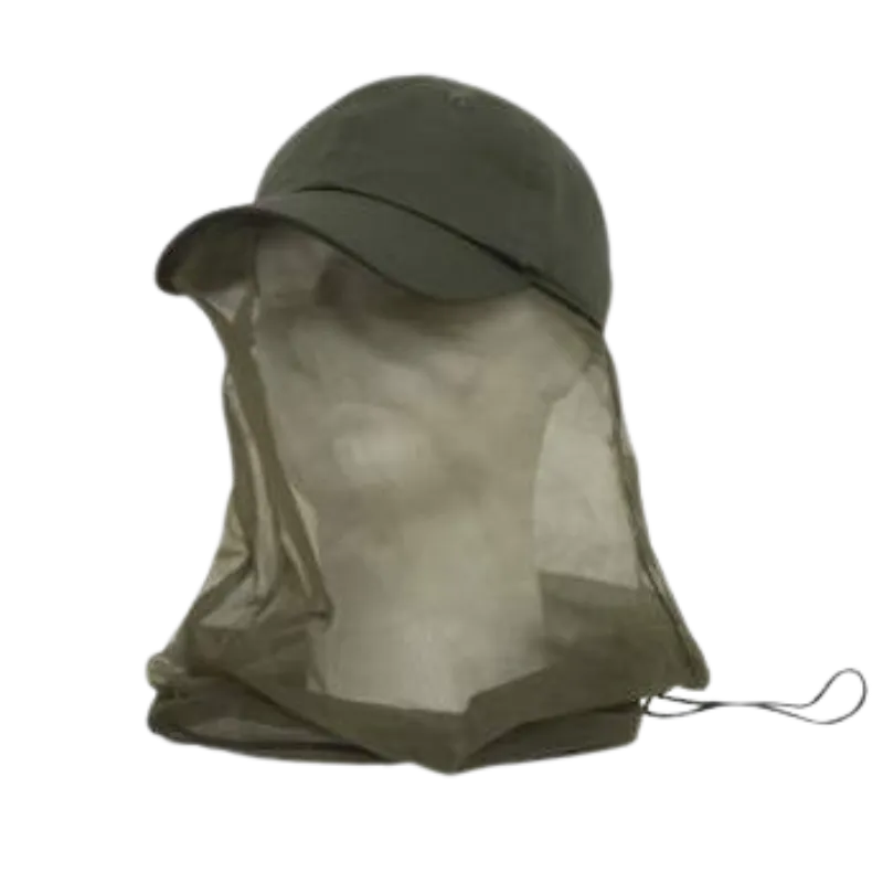 Operator Cap With Mosquito Net | Olive Drab