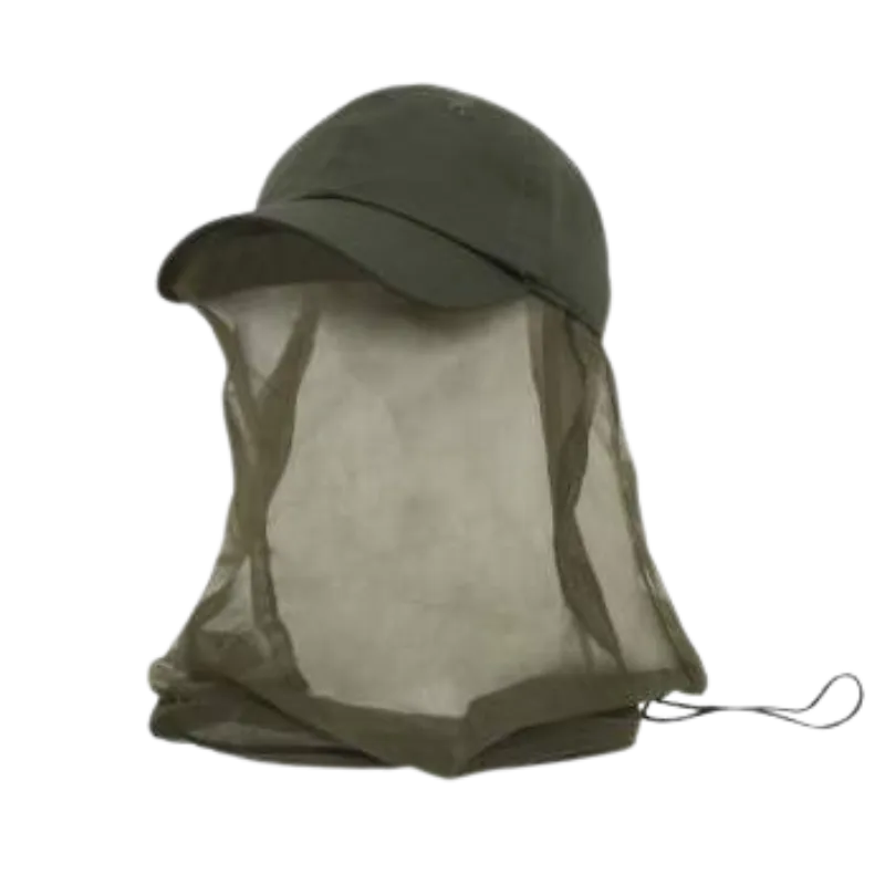 Operator Cap With Mosquito Net | Olive Drab