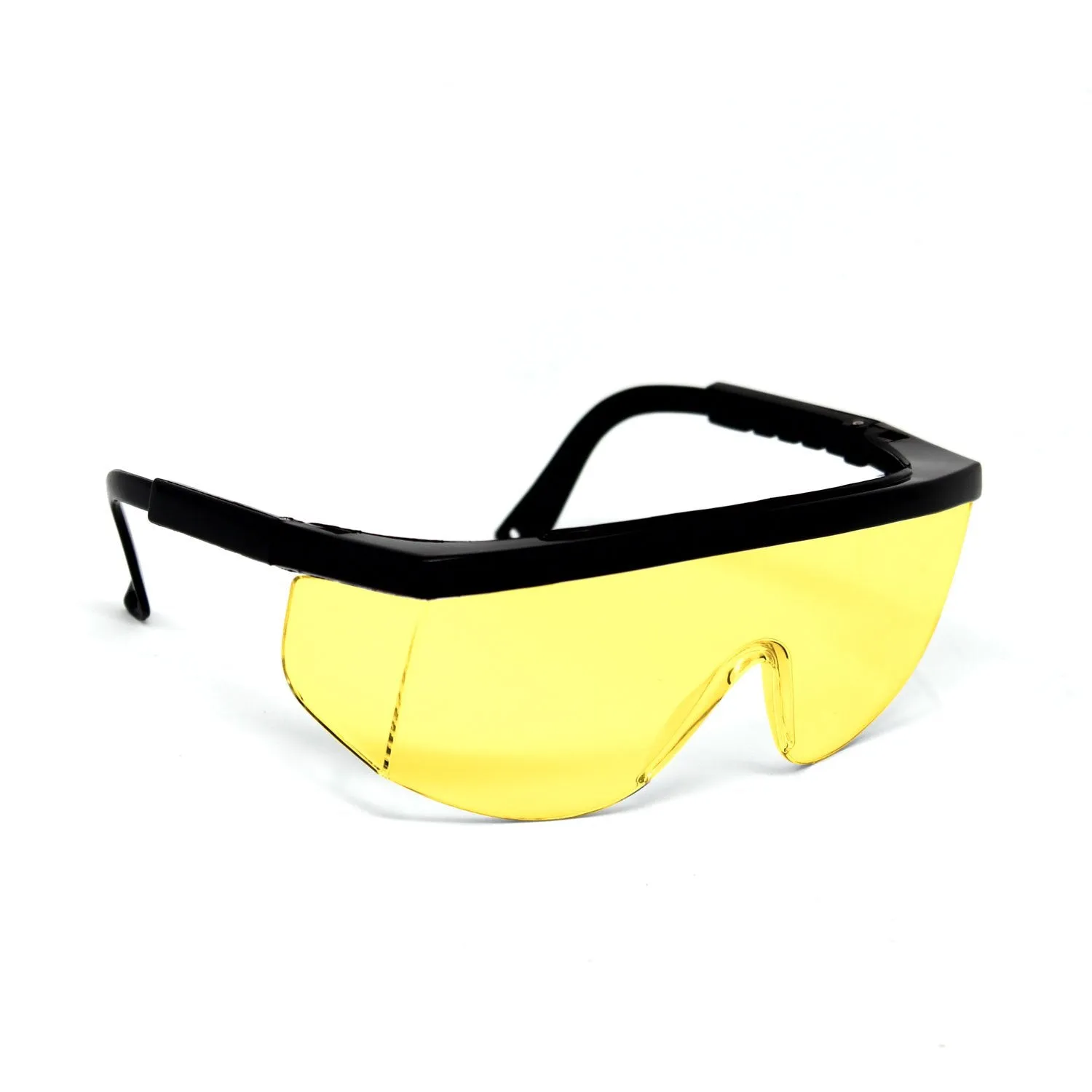 OPTIC MAX Amber Lens With Side Shield Frame