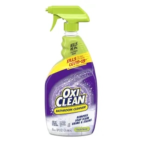 OxiClean Bathroom Cleaner, Shower, Tub & Tile, powered by OxiClean Stainfighters, 32oz.