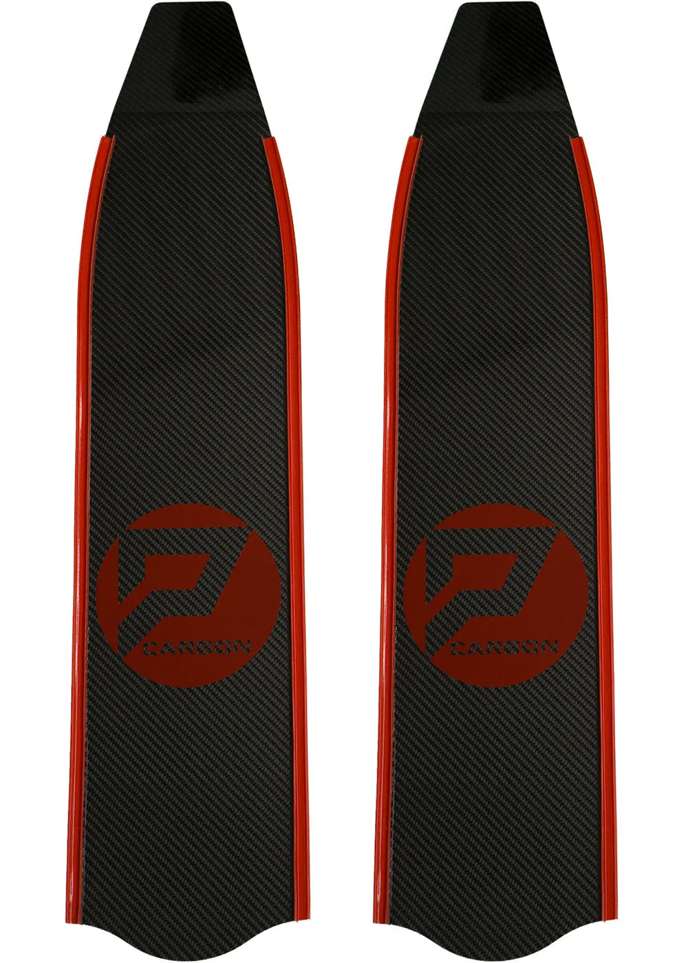 Penetrator T300 Carbon Blades - Red Rails & Red Logo