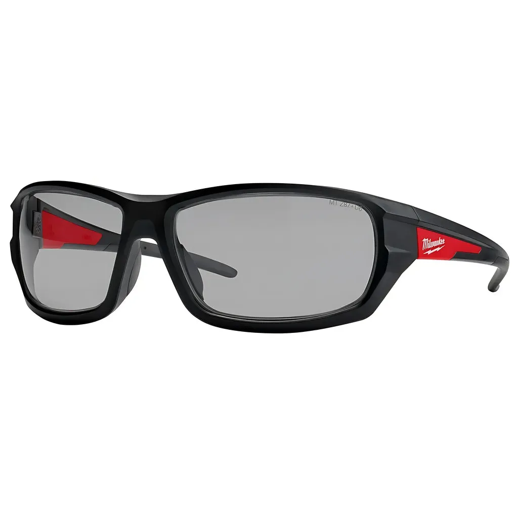 Performance Safety Glasses - Gray Fog-Free Lenses