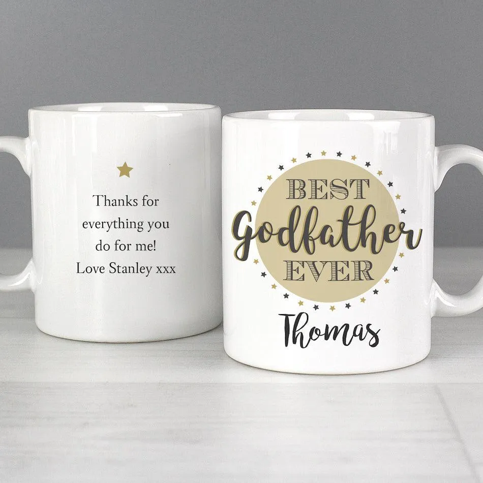 Personalised 'Best Godfather' Mug