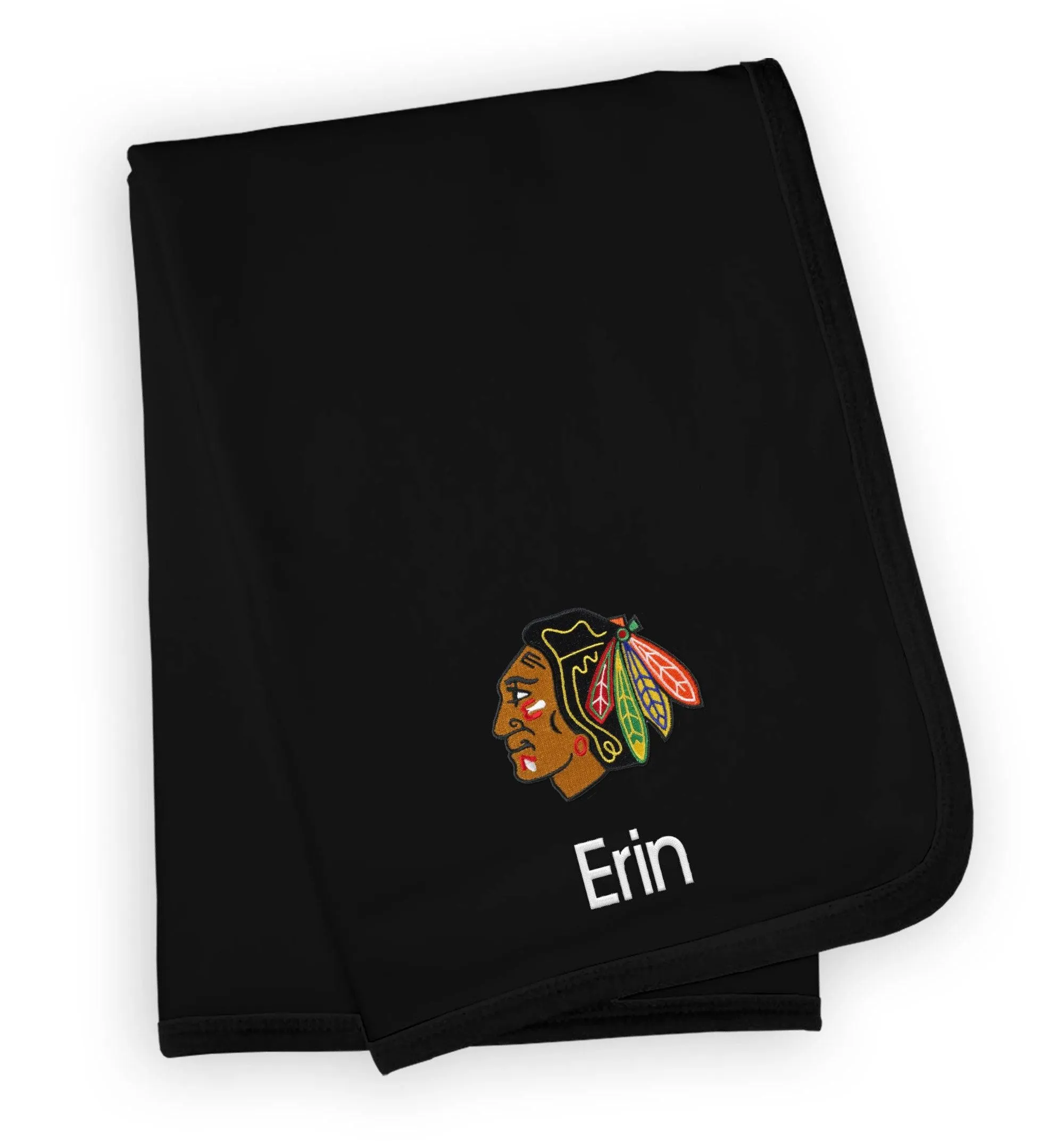 Personalized Chicago Blackhawks Blanket