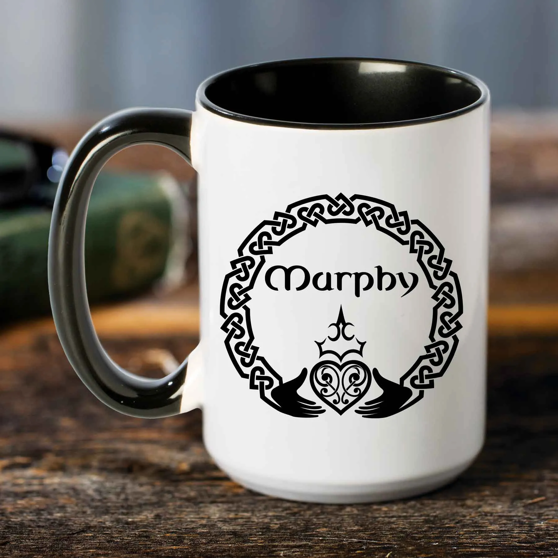 Personalized Claddagh Mug