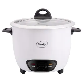 Pigeon by Stovekraft Joy Rice Cooker with Single pot, 1 litres. A smart Rice Cooker for your own kitchen (White)