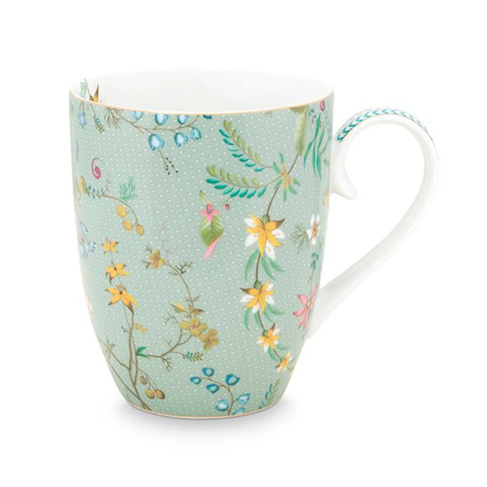 Pip Studio Jolie Flowers Mug - Blue