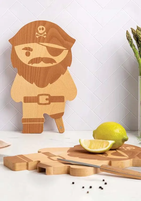 Pirate Board | CUTTING BOARD & KNIFE*