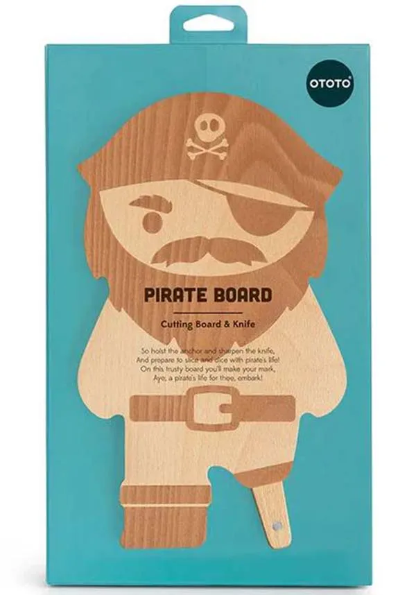 Pirate Board | CUTTING BOARD & KNIFE*