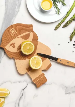 Pirate Board | CUTTING BOARD & KNIFE*