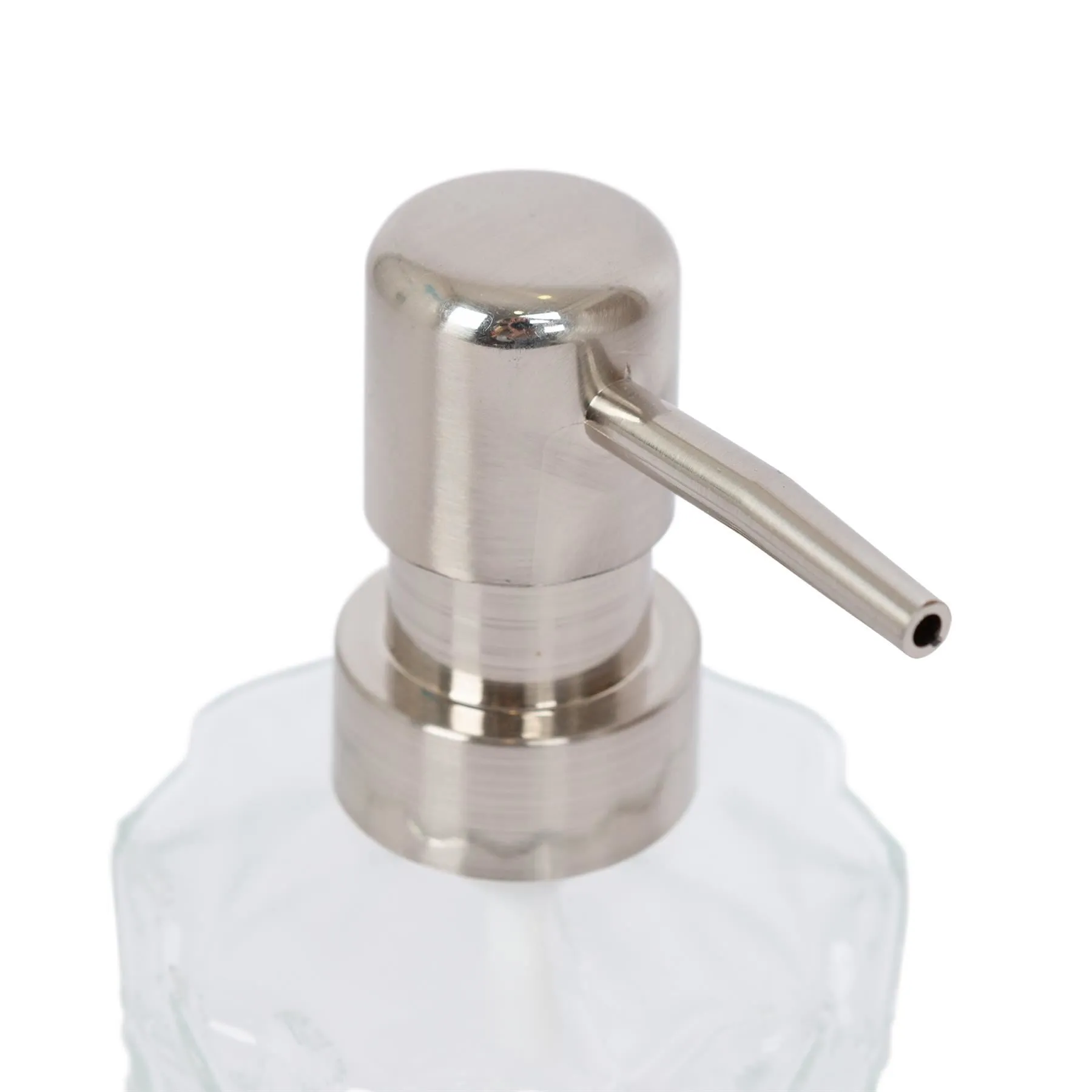 Prism Glass Soap Dispenser - 330ml - By Harbour Housewares