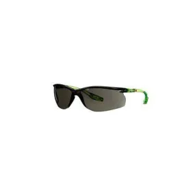 Protective Glasses - 3M Solus CCS Series Safety Glasses, Green, Grey AF-AS Lens, with Scotchgard Anti-Fog Coating, SCCS02SGAF-GRN