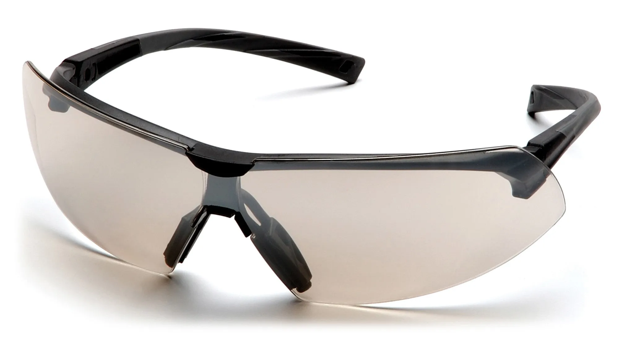 Pyramex SB4980S Onix™ Black Safety Glasses W/ Indoor/Outdoor Mirror Lens (12 each)