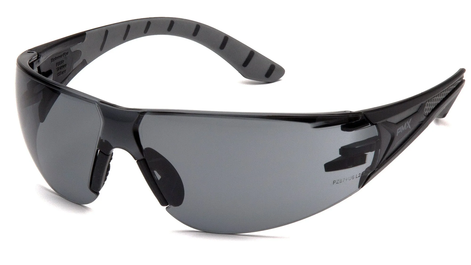 Pyramex SBG9620S Endeavor Plus Black/Gray Safety Glasses W/ Gray Lens (12 each)