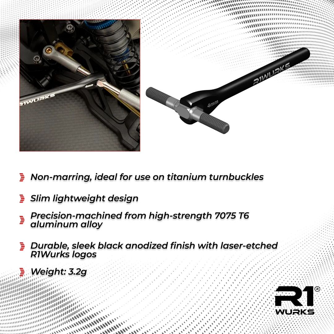 R1WURKS 4mm Turnbuckle Wrench