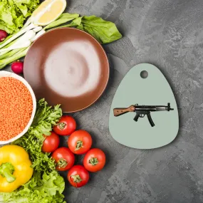 Rifle Sublimation Glass Cutting Board