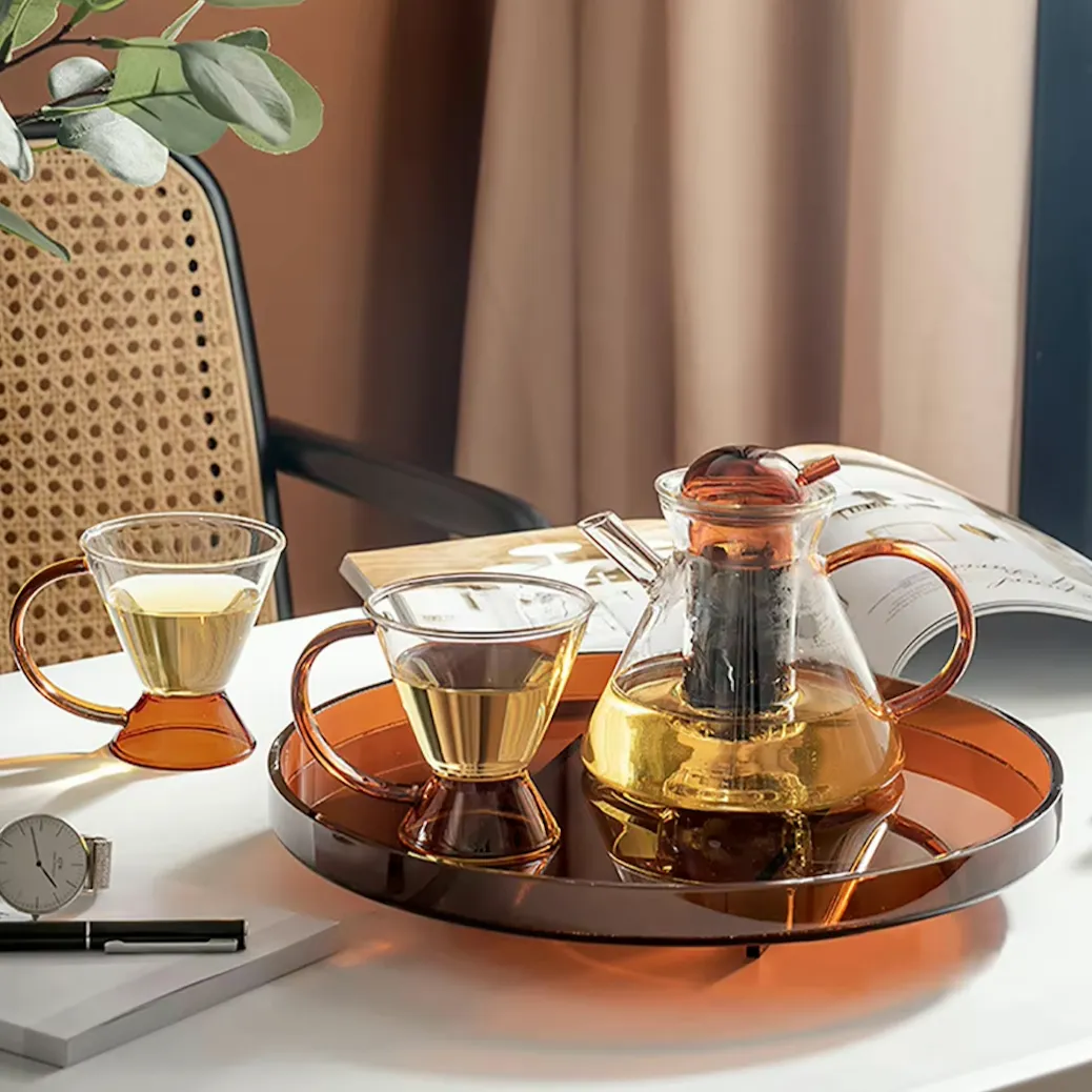 Rooibos Heat-Resistant Glass Tea Set