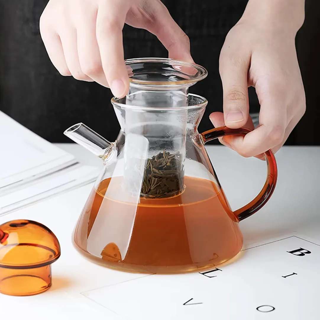 Rooibos Heat-Resistant Glass Tea Set