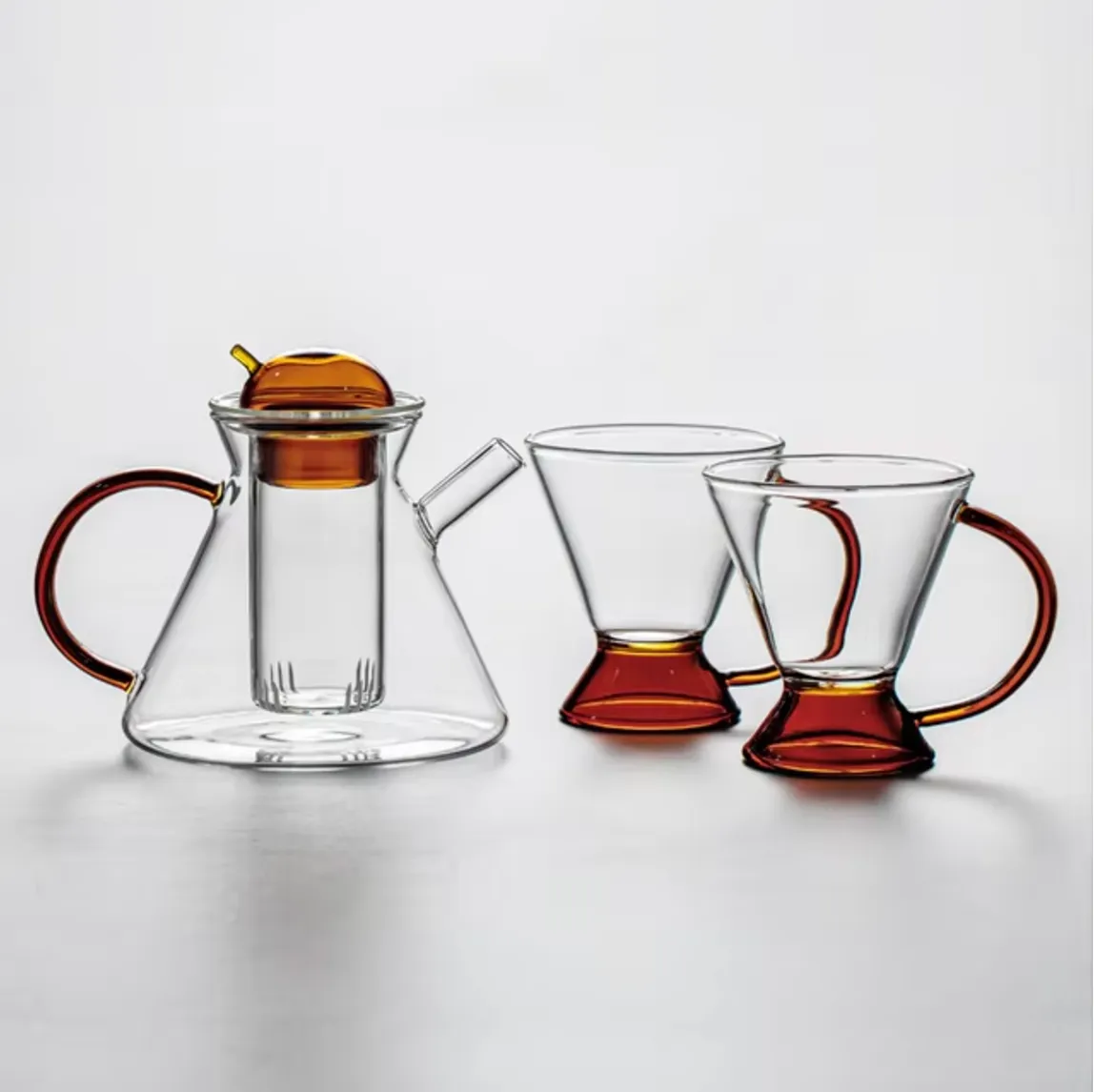 Rooibos Heat-Resistant Glass Tea Set