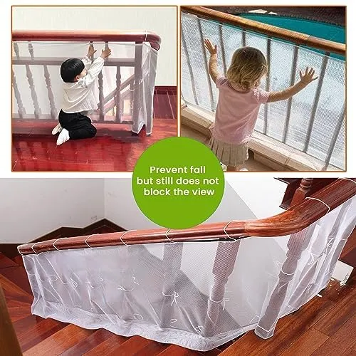 Safe-O-Kid- Baby Safety Net- White (Pack of 1)