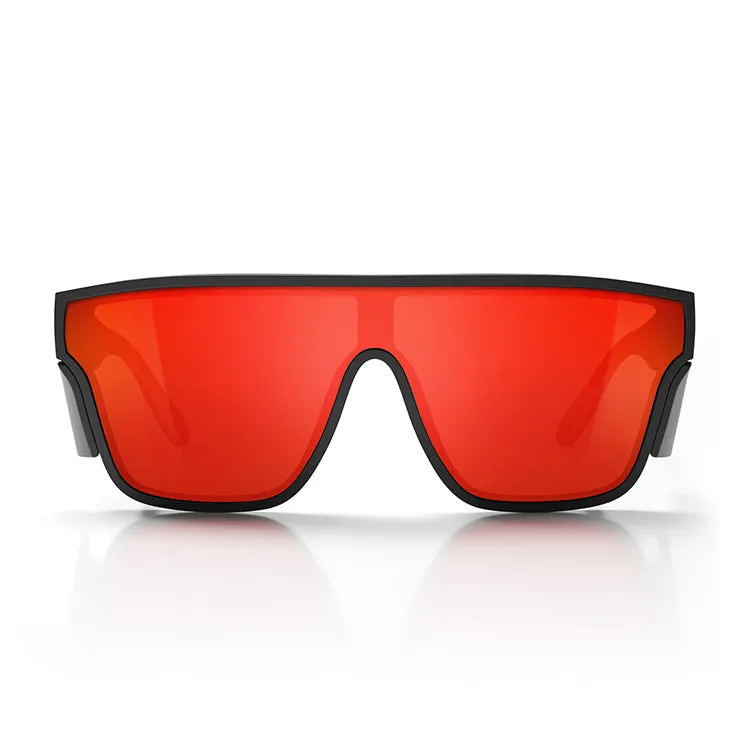 Safestyle Primes Matte Black Frame Reflectors Red Lens (PMBRT100)