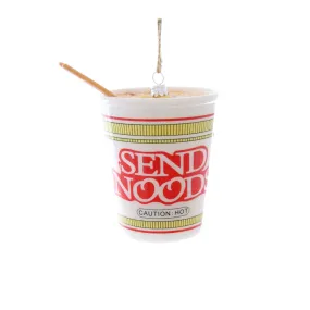 Send Noods Cup of Noodles Ornament 4.5"