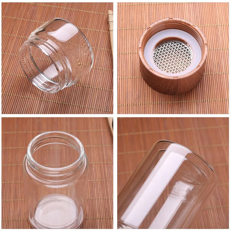 Simple Portable Glass Tea Infuser